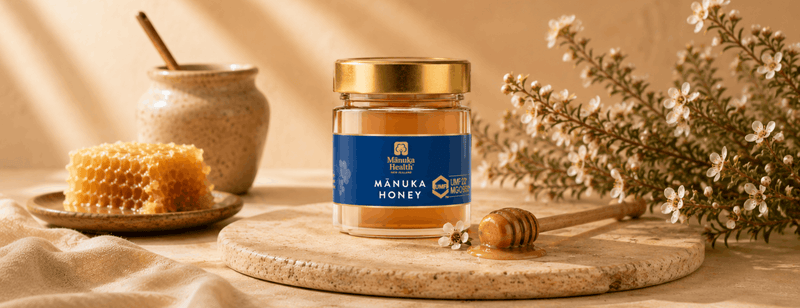 Un pot de miel de Manuka certifié